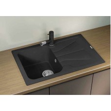 Кухонная мойка Florentina Гаттинара-780 20.255.B0780.102 Черная