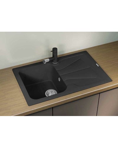 Кухонная мойка Florentina Гаттинара-780 20.255.B0780.102 Черная