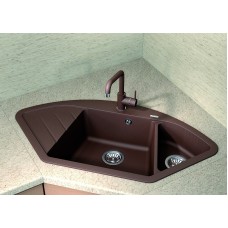 Кухонная мойка Florentina Веста-1005 20.285.E1005.105 Коричневая