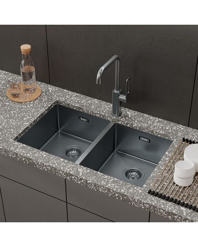 Кухонная мойка Iddis Edifice 75 EDI75G2i77 Графит