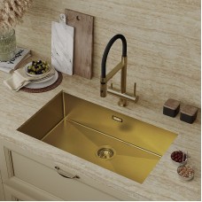 Кухонная мойка Iddis Edifice 74 EDI74B0i77 Золото матовое