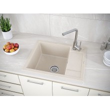 Кухонная мойка Paulmark Optimum 60 PM216050-BE Бежевая