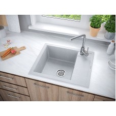 Кухонная мойка Paulmark Optimum 60 PM216050-GR Серая