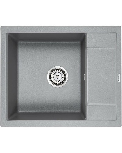 Кухонная мойка Paulmark Optimum 60 PM216050-GRM Серый металлик