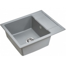 Кухонная мойка Paulmark Optimum 60 PM216050-GRM Серый металлик