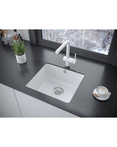 Кухонная мойка Paulmark Unter 45 PM204543-WH Белая