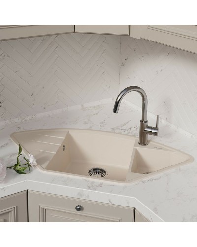 Кухонная мойка Lemark Irkana 980 9910043 Антрацит