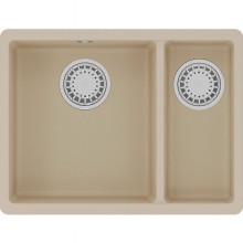 Кухонная мойка Lemark Sinara 550.2-U 9910080 Бежевая