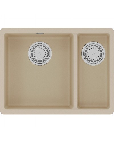 Кухонная мойка Lemark Sinara 550.2-U 9910080 Бежевая