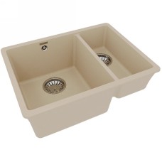 Кухонная мойка Lemark Sinara 550.2-U 9910080 Бежевая