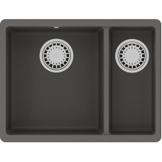 Кухонная мойка Lemark Sinara 550.2-U 9910083 Серый шелк