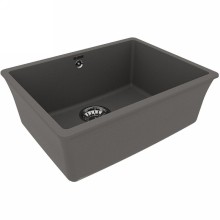 Кухонная мойка Lemark Sinara 540-U 9910077 Серый шелк