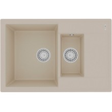 Кухонная мойка Lemark Ramza 760 9910038 Бежевая