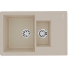 Кухонная мойка Lemark Ramza 760 9910038 Бежевая
