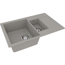 Кухонная мойка Lemark Ramza 760 9910039 Грей