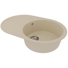 Кухонная мойка Lemark Lacha 720 9910056 Бежевая