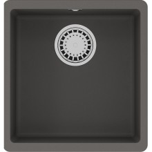 Кухонная мойка Lemark Sinara 400-U 9910065 Серый шелк