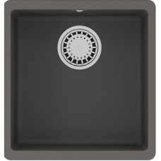 Кухонная мойка Lemark Sinara 400-U 9910065 Серый шелк