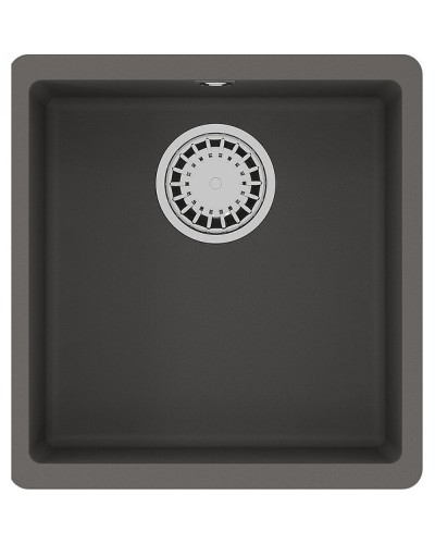 Кухонная мойка Lemark Sinara 400-U 9910065 Серый шелк