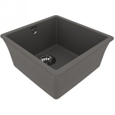 Кухонная мойка Lemark Sinara 400-U 9910065 Серый шелк