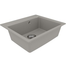 Кухонная мойка Lemark Hanka 570 9910015 Грей