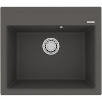 Кухонная мойка Lemark Hanka 570 9910017 Серый шелк