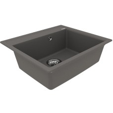 Кухонная мойка Lemark Hanka 570 9910017 Серый шелк