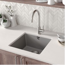 Кухонная мойка Lemark Sinara 440-U 9910071 Серый шелк