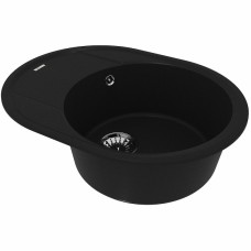 Кухонная мойка Lemark Lacha 620 9910049 Антрацит