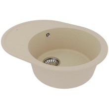 Кухонная мойка Lemark Lacha 620 9910050 Бежевая