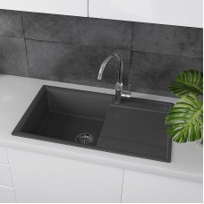 Кухонная мойка Lemark Imandra 840 9910031 Антрацит