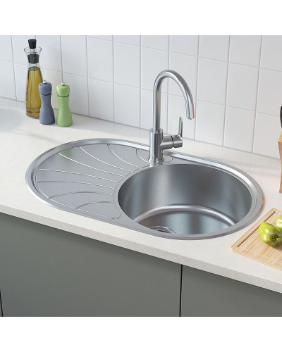 Кухонная мойка Iddis Suno S 77 SUN77SDi77 Сатин