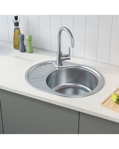 Кухонная мойка Iddis Suno S 60 SUN60SDi77 Сатин