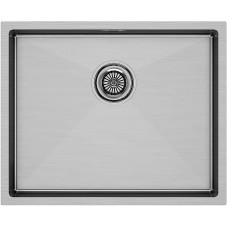 Кухонная мойка Paulmark Next 54 PM215444-BS Брашированная сталь