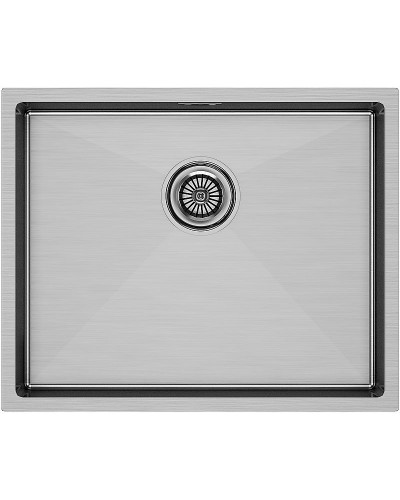 Кухонная мойка Paulmark Next 54 PM215444-BS Брашированная сталь