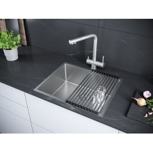 Кухонная мойка Paulmark Next 54 PM215444-BS Брашированная сталь