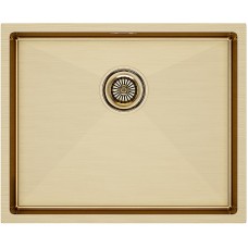 Кухонная мойка Paulmark Next 54 PM215444-BG Брашированное золото
