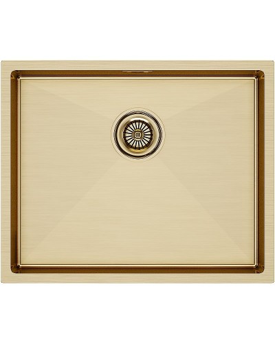 Кухонная мойка Paulmark Next 54 PM215444-BG Брашированное золото