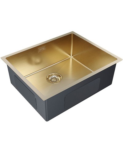 Кухонная мойка Paulmark Next 54 PM215444-BG Брашированное золото