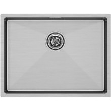 Кухонная мойка Paulmark Next 58 PM215844-BS Брашированная сталь