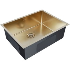 Кухонная мойка Paulmark Next 58 PM215844-BG Брашированное золото