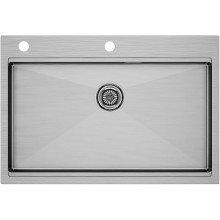 Кухонная мойка Paulmark Vast-Pro 75 PM707551-BS Брашированная сталь