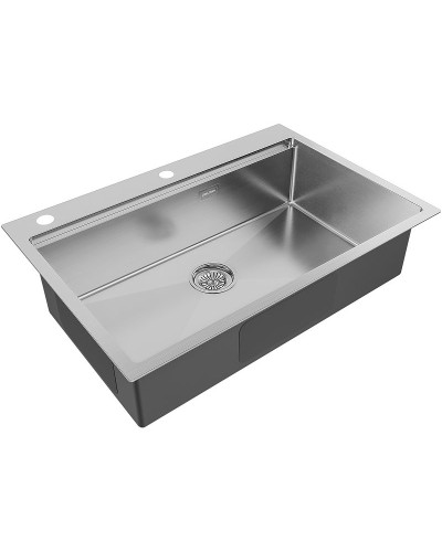 Кухонная мойка Paulmark Vast-Pro 75 PM707551-BS Брашированная сталь