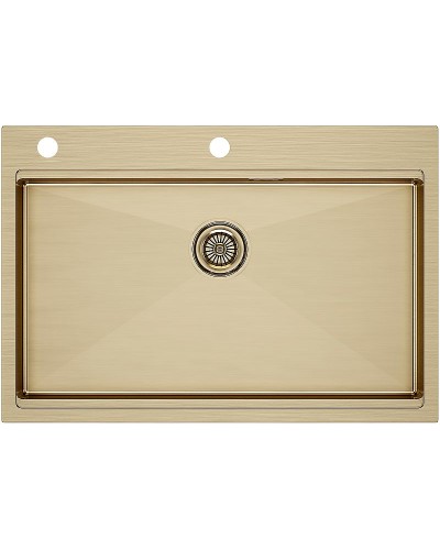 Кухонная мойка Paulmark Vast-Pro 75 PM707551-BG Брашированное золото