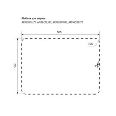 Кухонная мойка Iddis Arro 60 ARR60SRi77 Сатин
