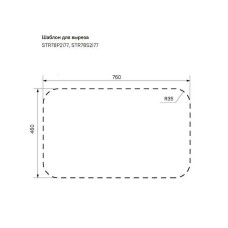 Кухонная мойка Iddis Strit 78 STR78S2i77 Сатин