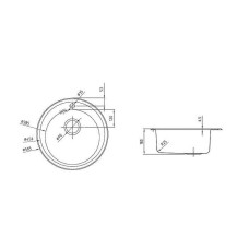 Кухонная мойка Iddis Suno 50 SUN50S0i77 Сатин