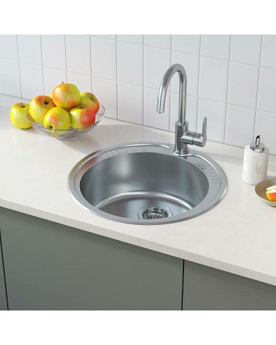 Кухонная мойка Iddis Suno 51 SUN51S0i77 Сатин