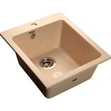 Кухонная мойка GranFest Practic GF-P505 Бежевая