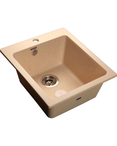 Кухонная мойка GranFest Practic GF-P505 Бежевая